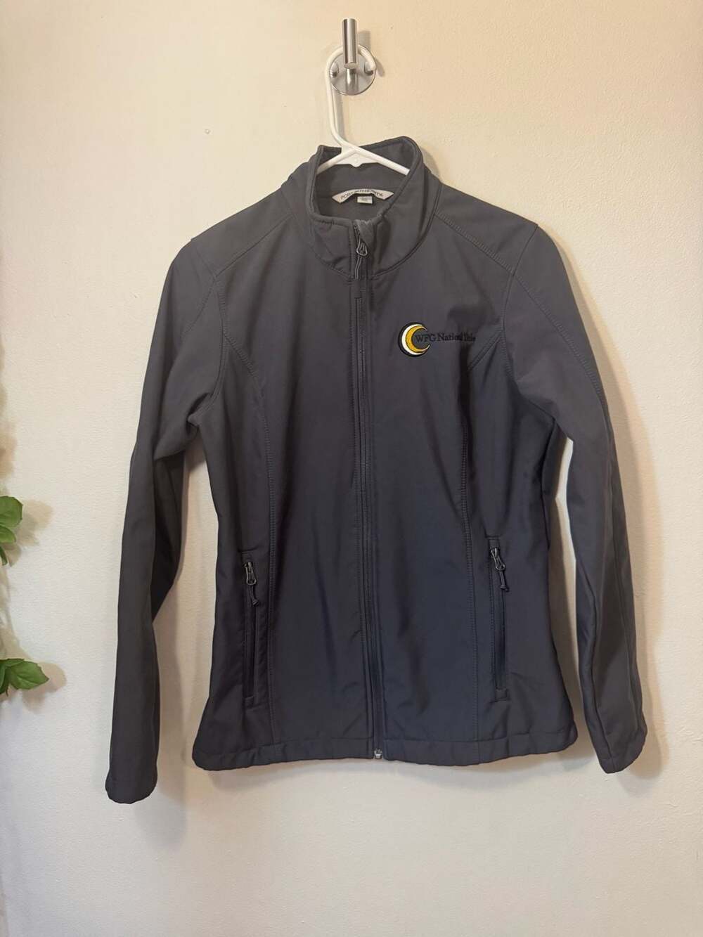 Port Authority Women's Core Soft Shell Full-Zip Jacket Grey Size Medium